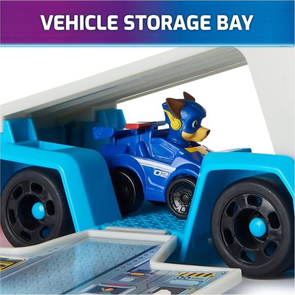 PAW Patrol The Mighty Movie Pup Squad Patroller Toy Truck - Picture 5 of 5